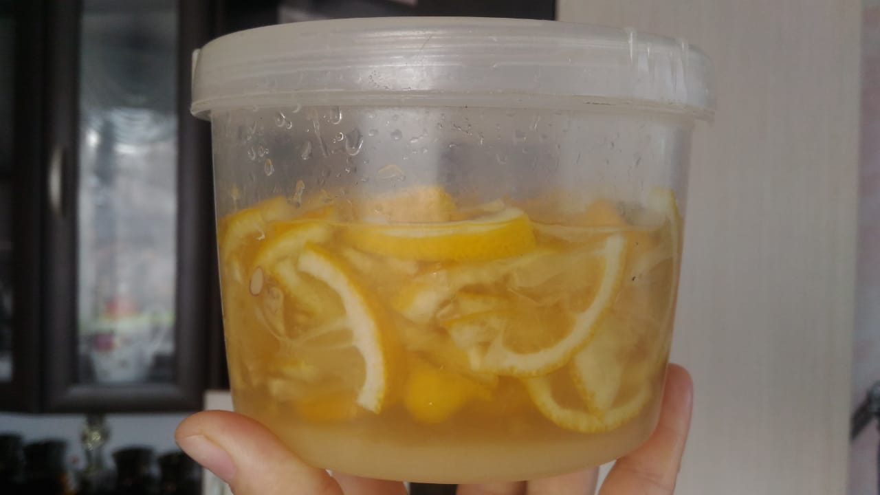 Лимонный сироп для домашнего лимонада